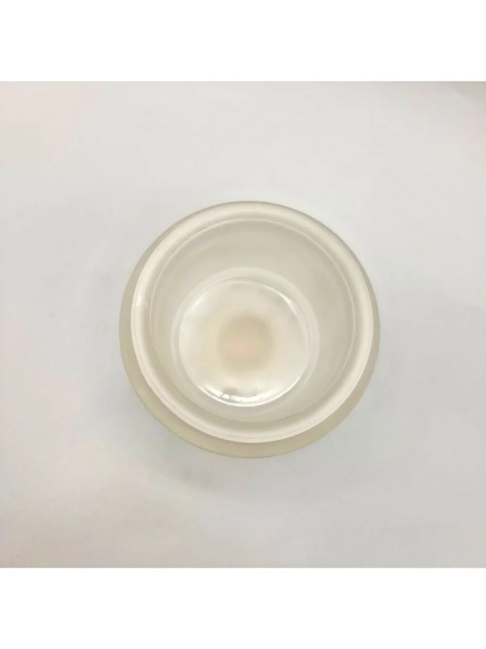 Vintage Avon 'Period Piece' Frosted Glass Grapevine Vanity Jar Empty